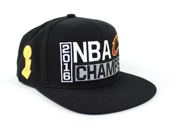 2016 NBA Locker Room Championship Cleveland Cavaliers Snapback hat