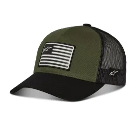 Alpinestars MX Flag Snapback Hats 1211-81013-6910-OS