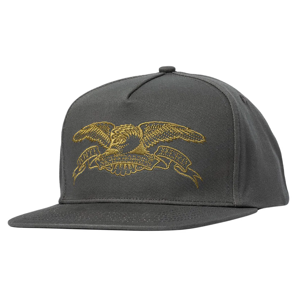 Anti Hero - Basic Eagle Snapback Dark Charcoal/Tan