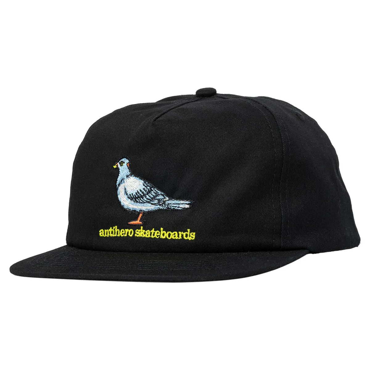 Anti Hero - Lil Pigeon Snapback Black/Yellow