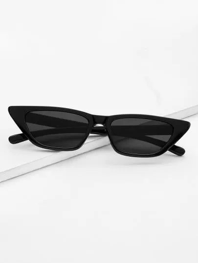 “Babe” retro 90s cateye small frame sunglasses