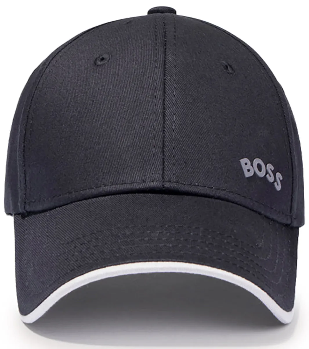 Boss Cap Bold Curved In Black