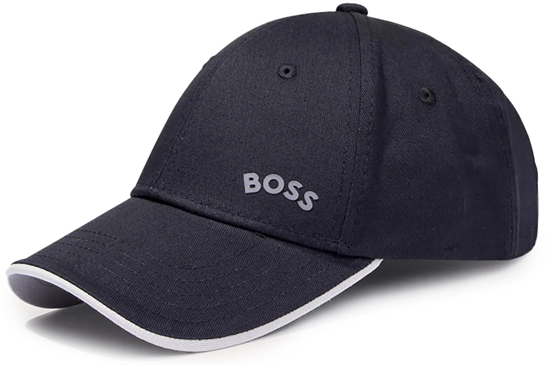 Boss Cap Bold Curved In Black