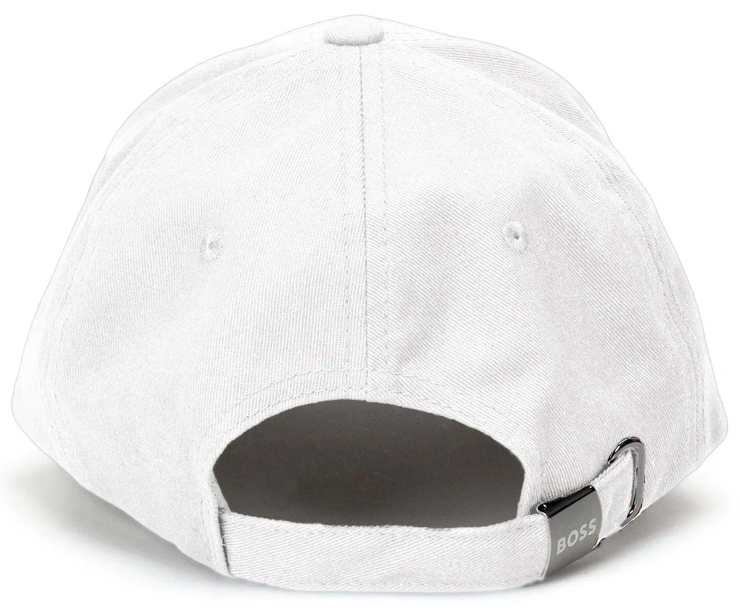 Boss Cap Bold Curved In White