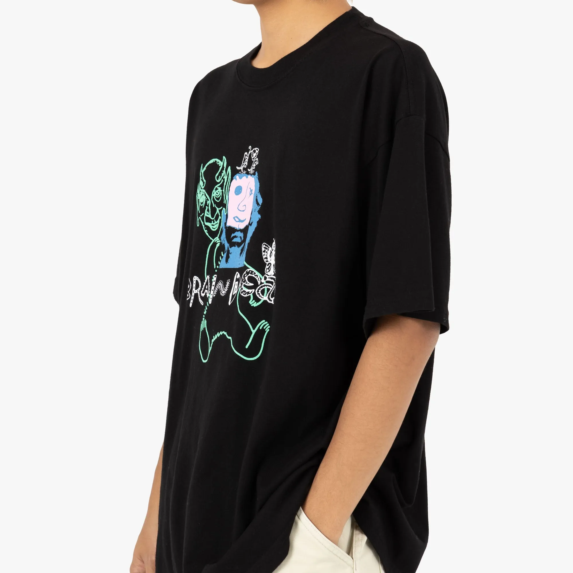 Brain Dead Masks T-Shirt / Black