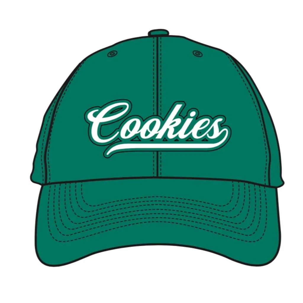 Cookies Pack Talk Twill Snapback - Forest Green