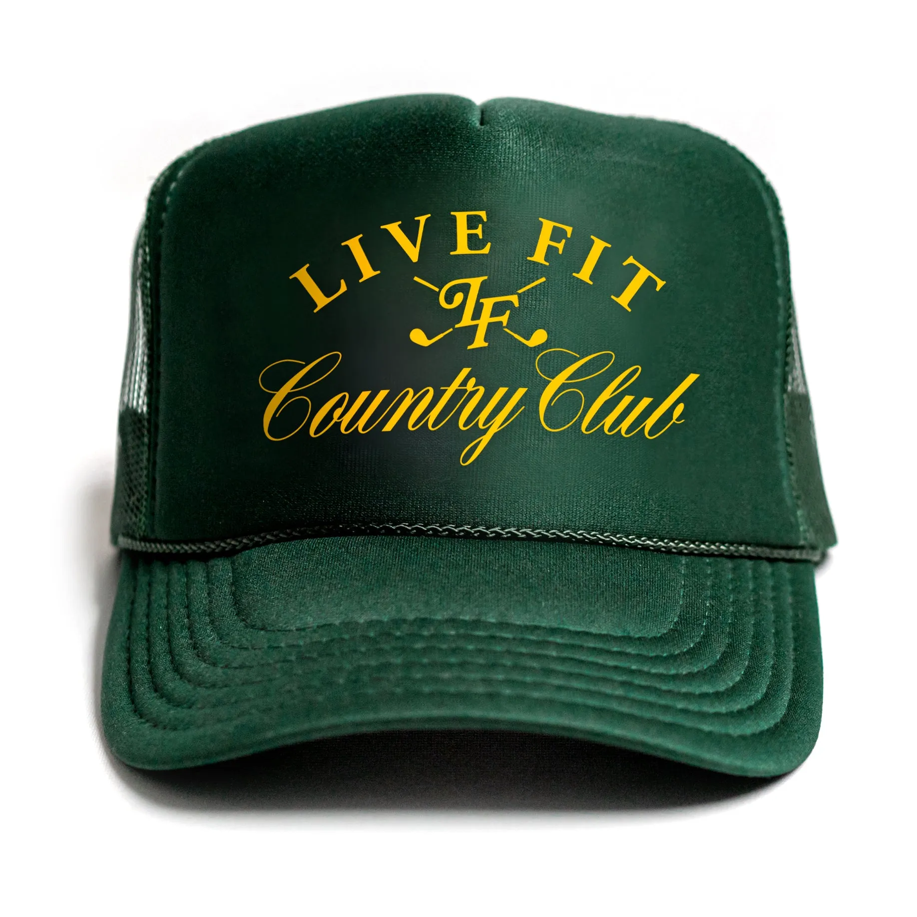 Country Club Foam Trucker - Dark Green