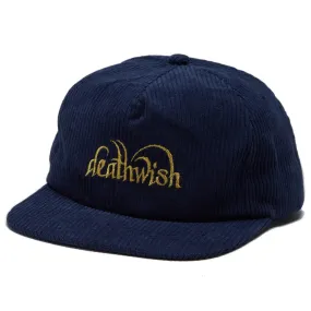 Deathwish - Golden Snapback Navy