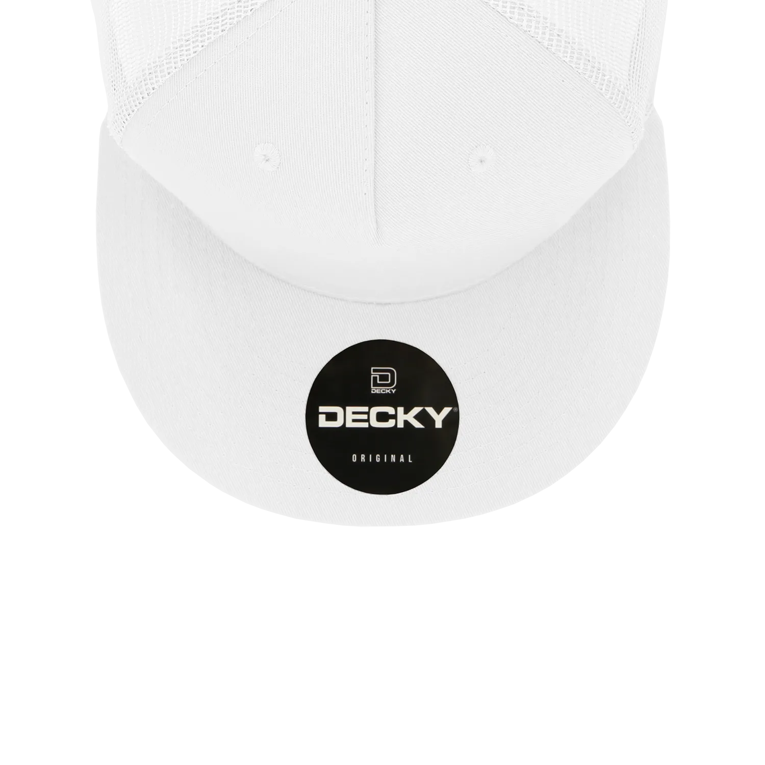 Decky 1040 5 Panel High Profile Structured Cotton Blend Trucker Hat