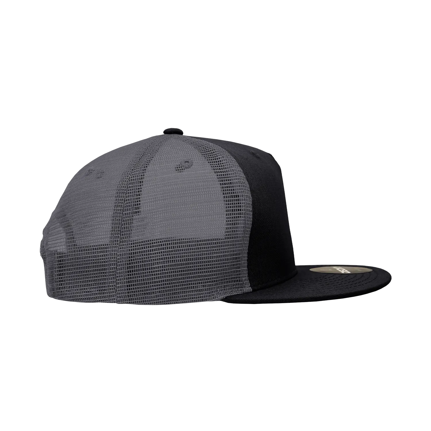 Decky 1040 5 Panel High Profile Structured Cotton Blend Trucker Hat