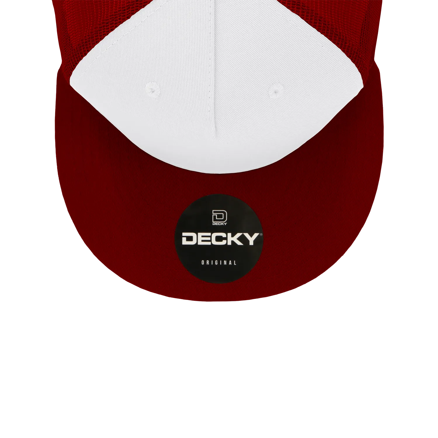 Decky 1040 5 Panel High Profile Structured Cotton Blend Trucker Hat