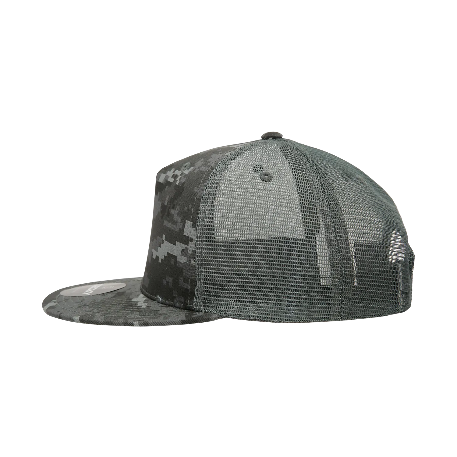 Decky 1040 5 Panel High Profile Structured Cotton Blend Trucker Hat