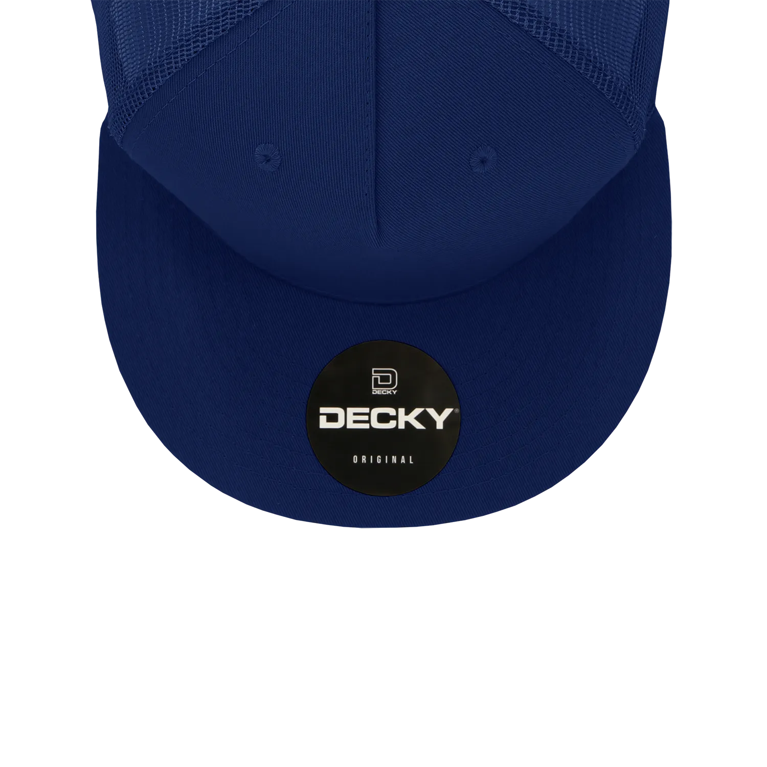 Decky 1040 5 Panel High Profile Structured Cotton Blend Trucker Hat