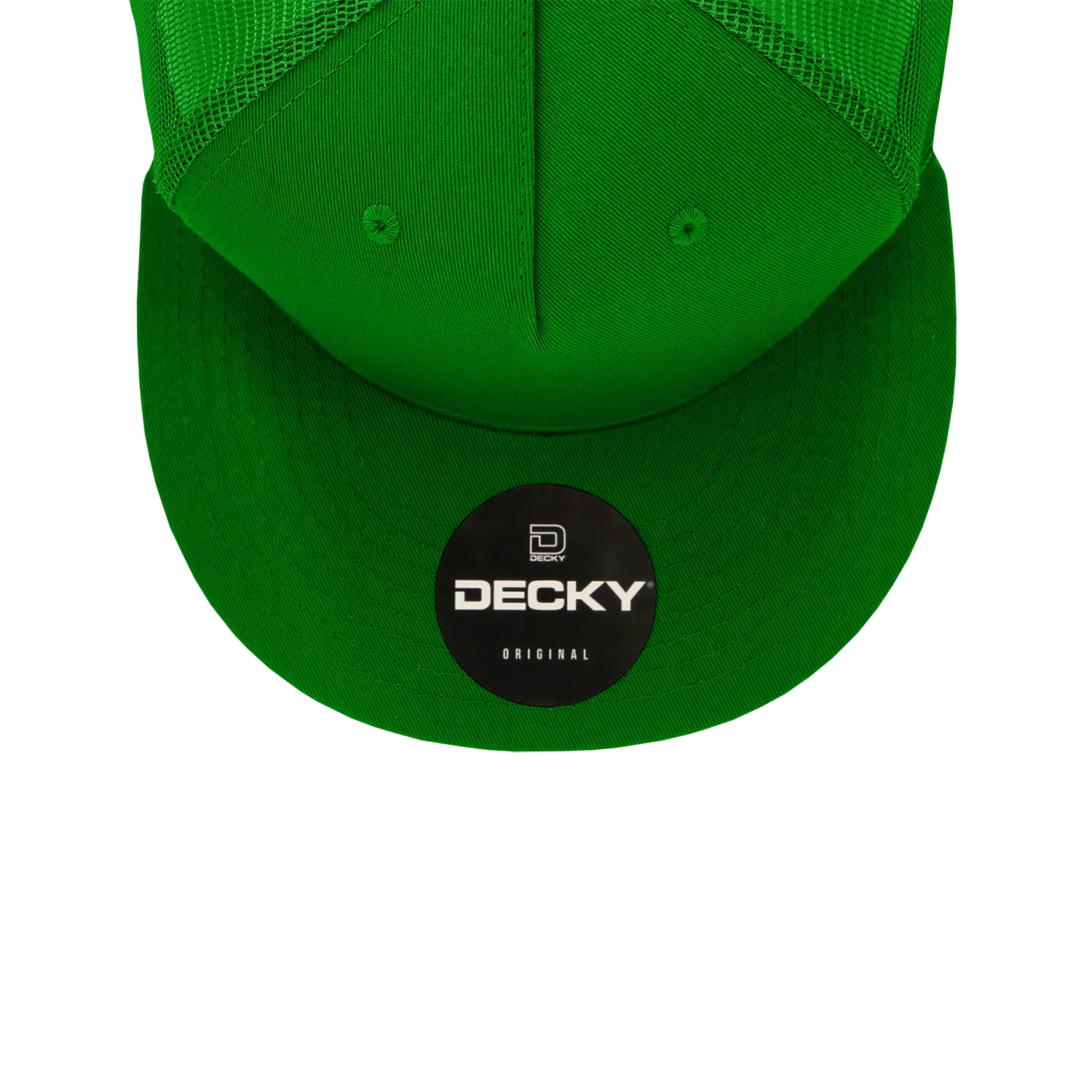 Decky 1040 5 Panel High Profile Structured Cotton Blend Trucker Hat