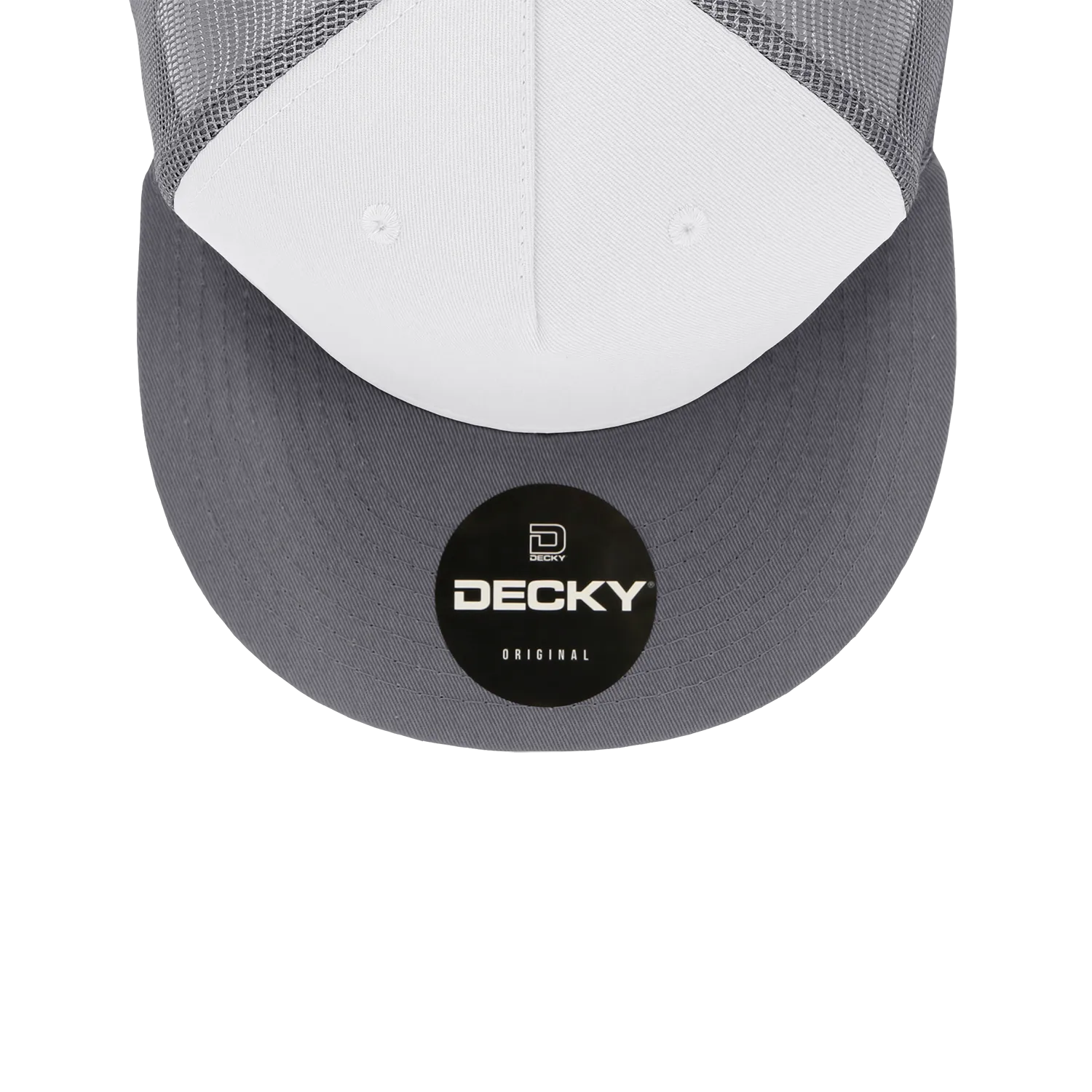 Decky 1040 5 Panel High Profile Structured Cotton Blend Trucker Hat