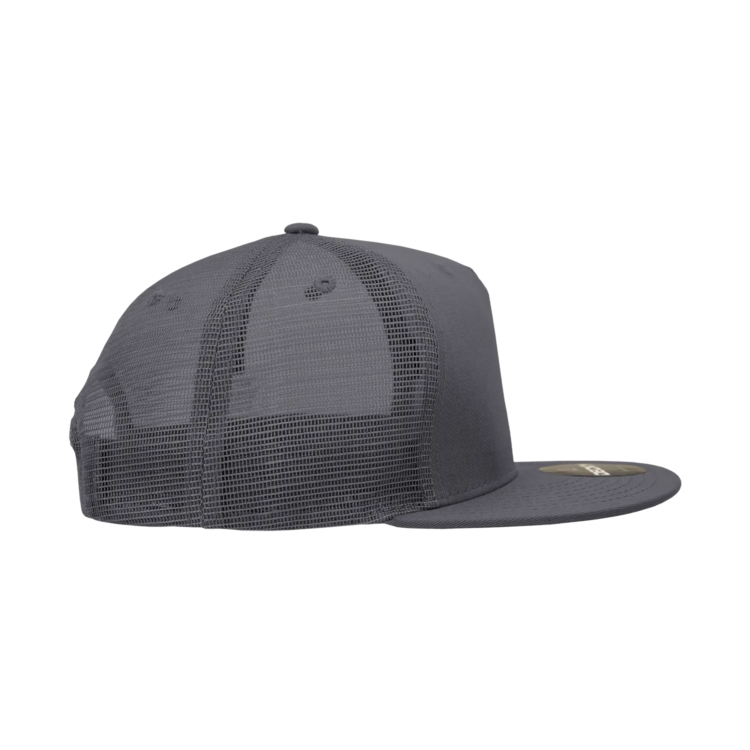 Decky 1040 5 Panel High Profile Structured Cotton Blend Trucker Hat