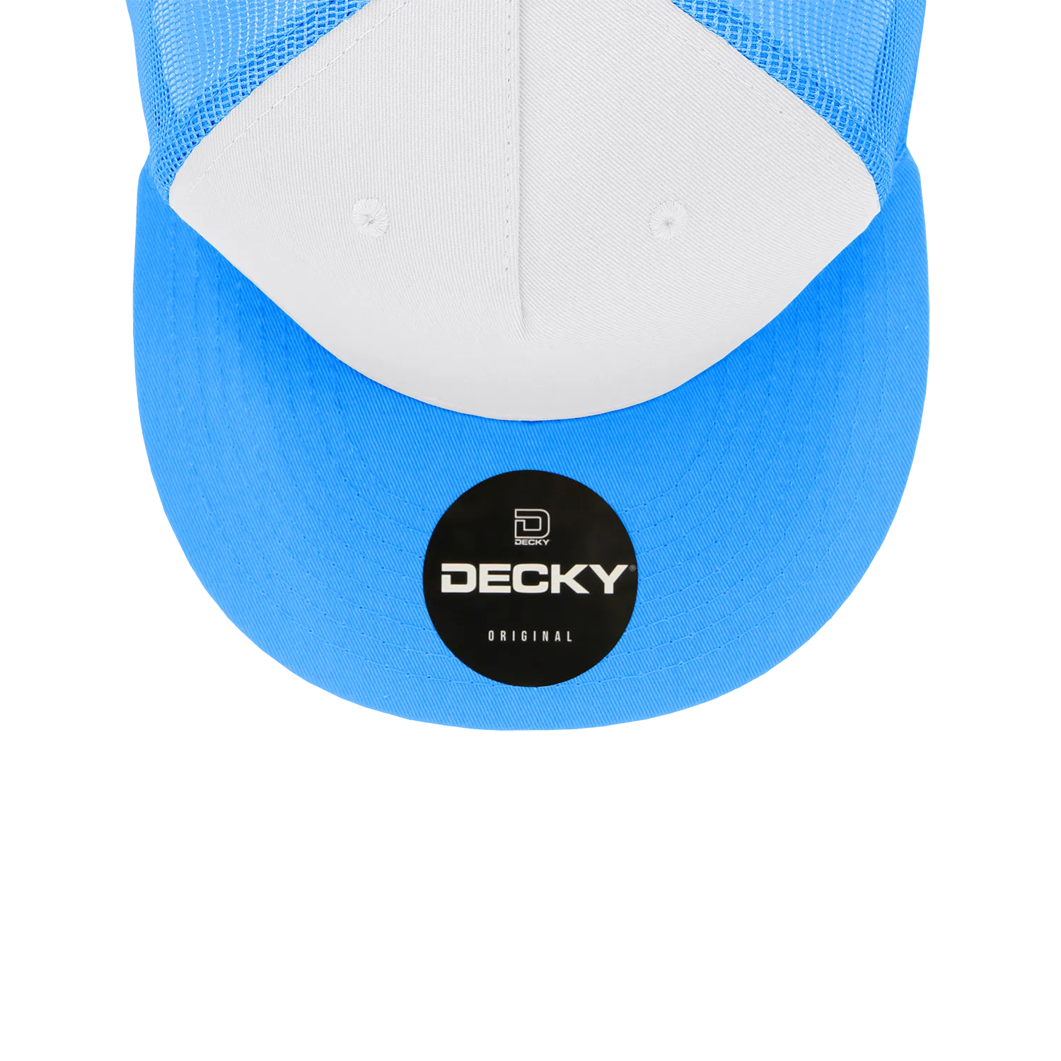 Decky 1040 5 Panel High Profile Structured Cotton Blend Trucker Hat