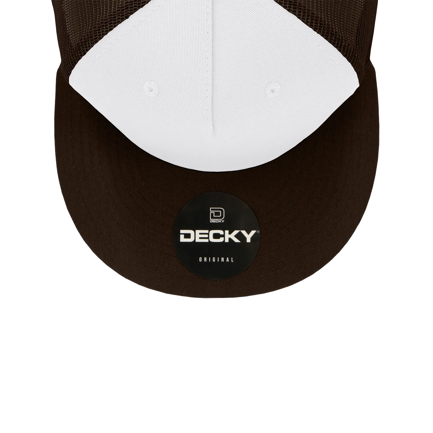 Decky 1040 5 Panel High Profile Structured Cotton Blend Trucker Hat