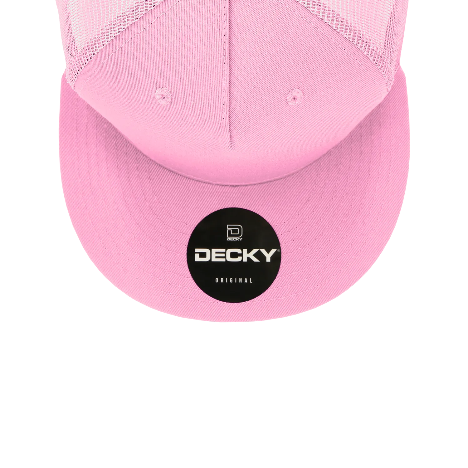 Decky 1040 5 Panel High Profile Structured Cotton Blend Trucker Hat