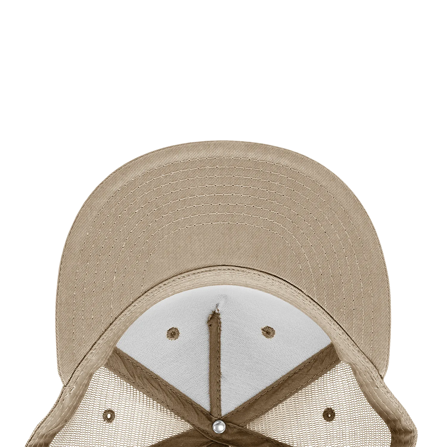 Decky 1040 5 Panel High Profile Structured Cotton Blend Trucker Hat