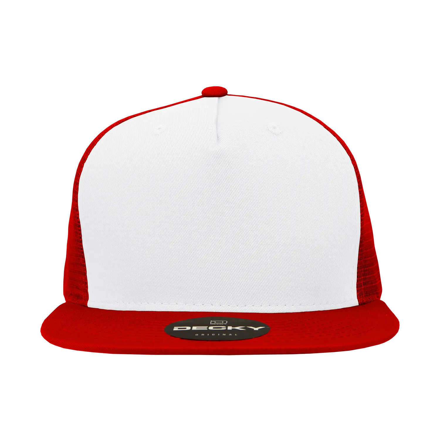 Decky 1040 5 Panel High Profile Structured Cotton Blend Trucker Hat