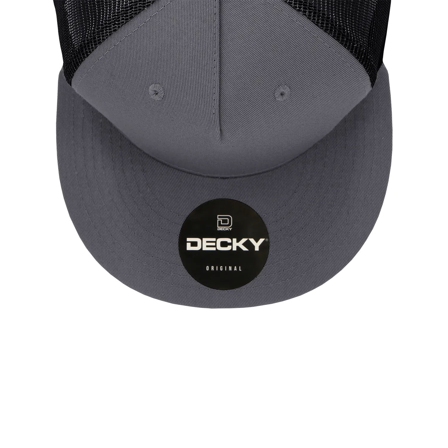 Decky 1040 5 Panel High Profile Structured Cotton Blend Trucker Hat