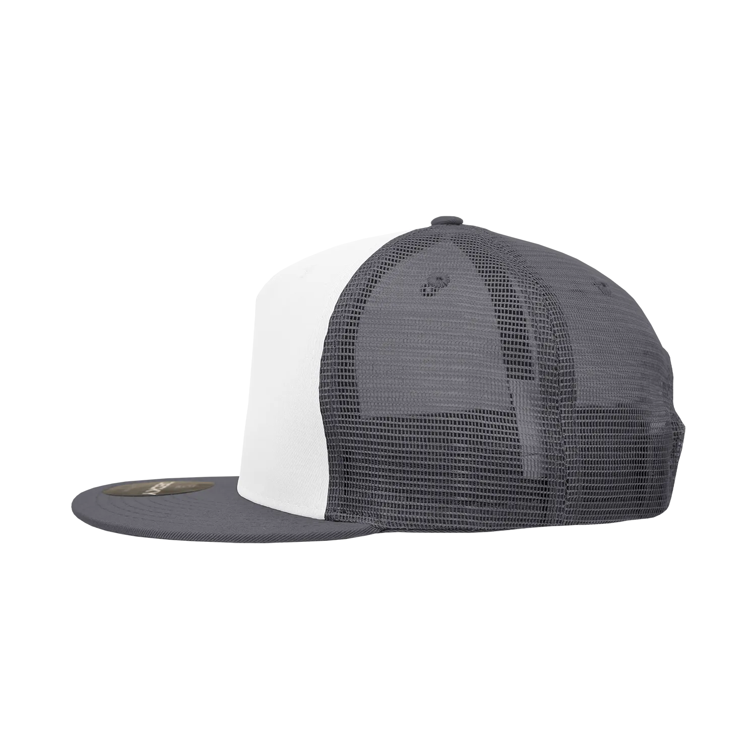 Decky 1040 5 Panel High Profile Structured Cotton Blend Trucker Hat