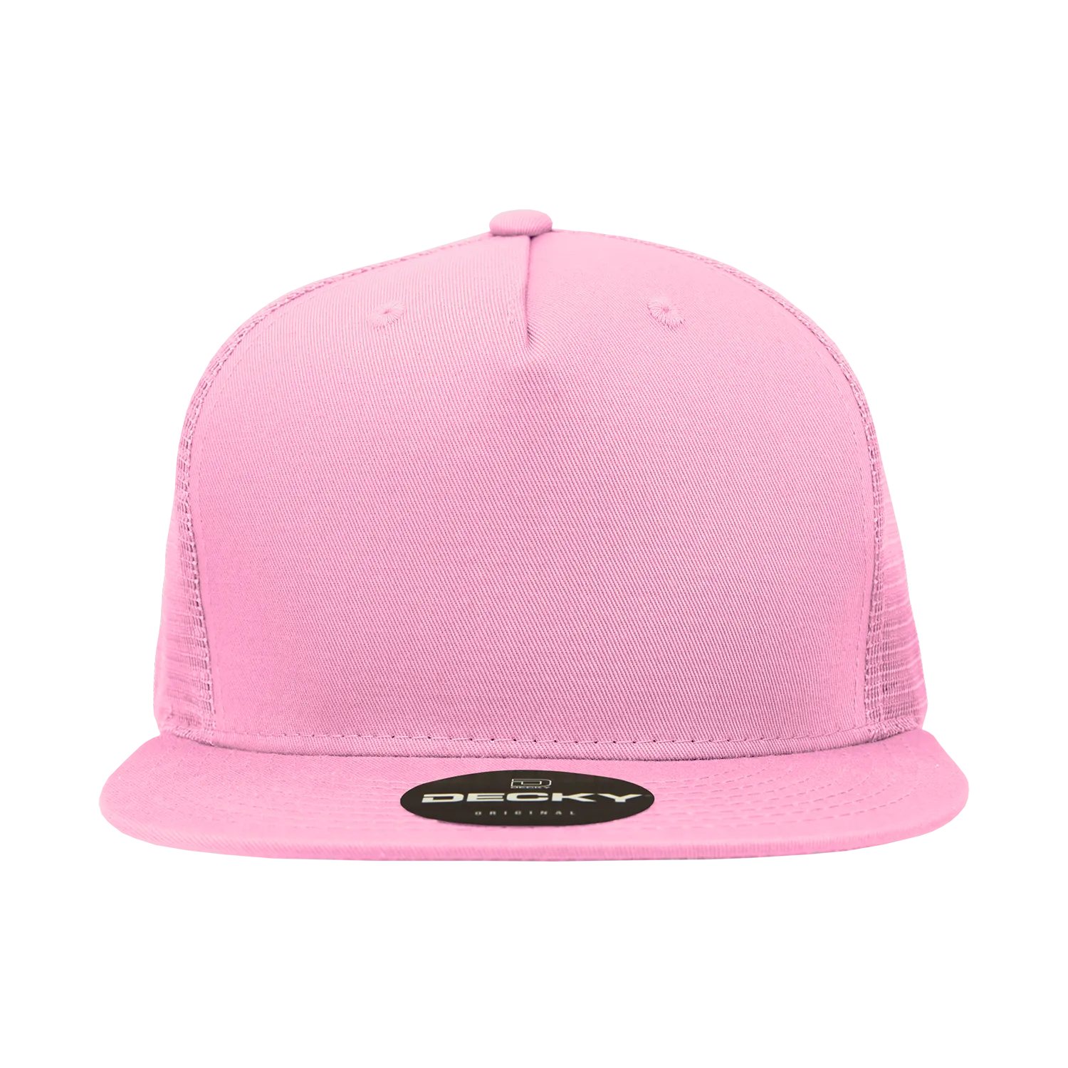 Decky 1040 5 Panel High Profile Structured Cotton Blend Trucker Hat