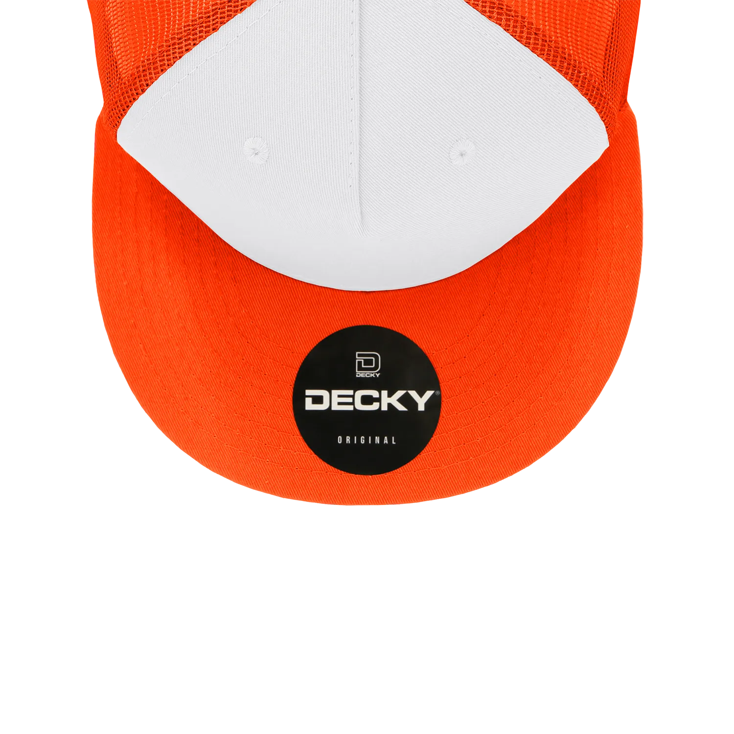 Decky 1040 5 Panel High Profile Structured Cotton Blend Trucker Hat