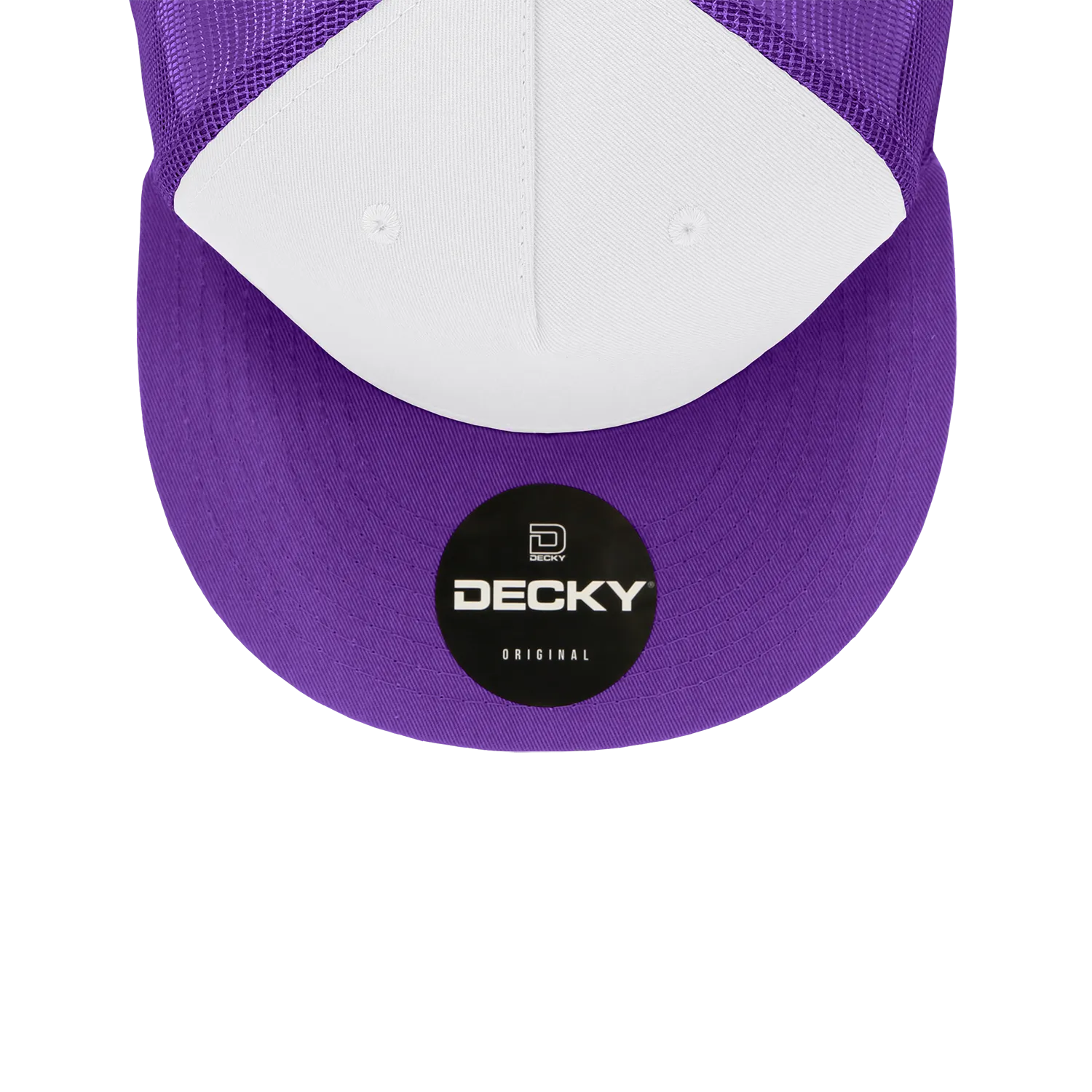 Decky 1040 5 Panel High Profile Structured Cotton Blend Trucker Hat