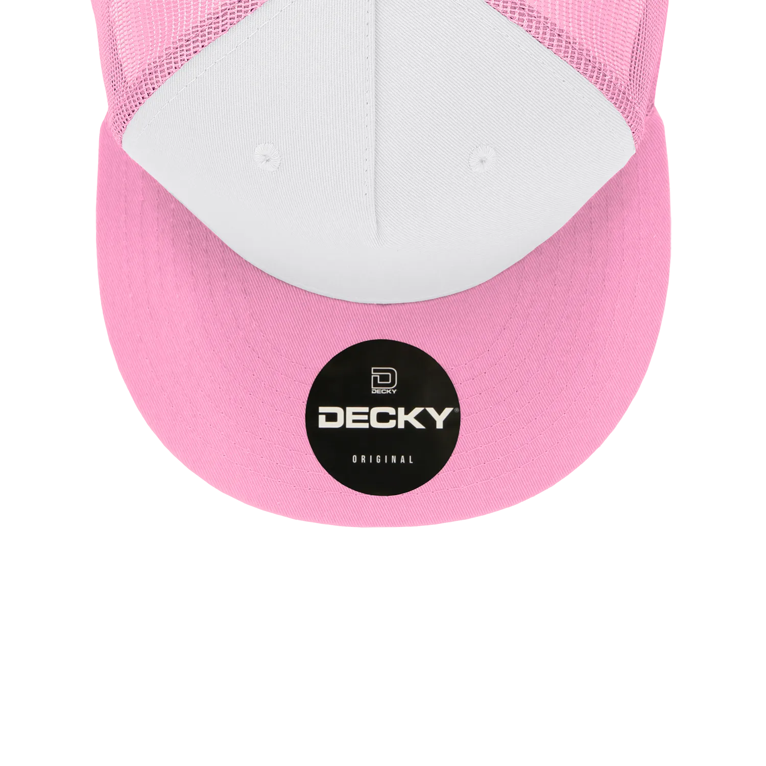 Decky 1040 5 Panel High Profile Structured Cotton Blend Trucker Hat