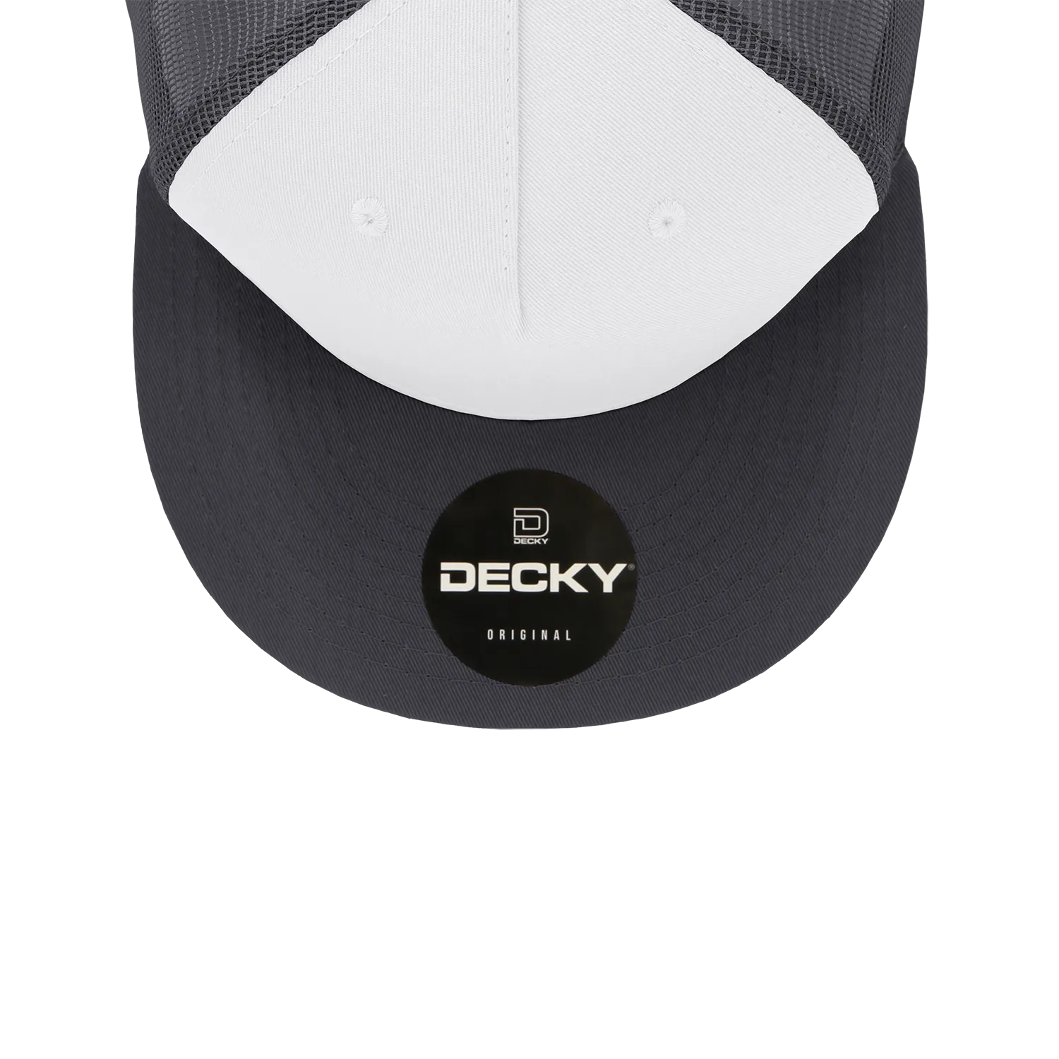 Decky 1040 5 Panel High Profile Structured Cotton Blend Trucker Hat