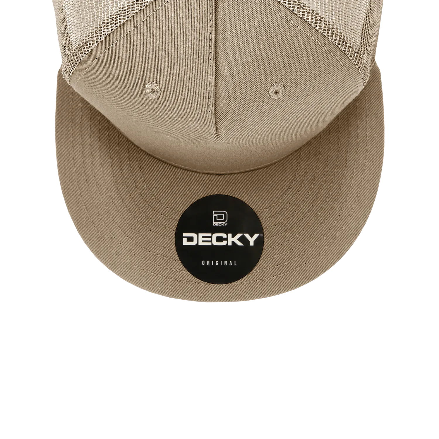 Decky 1040 5 Panel High Profile Structured Cotton Blend Trucker Hat