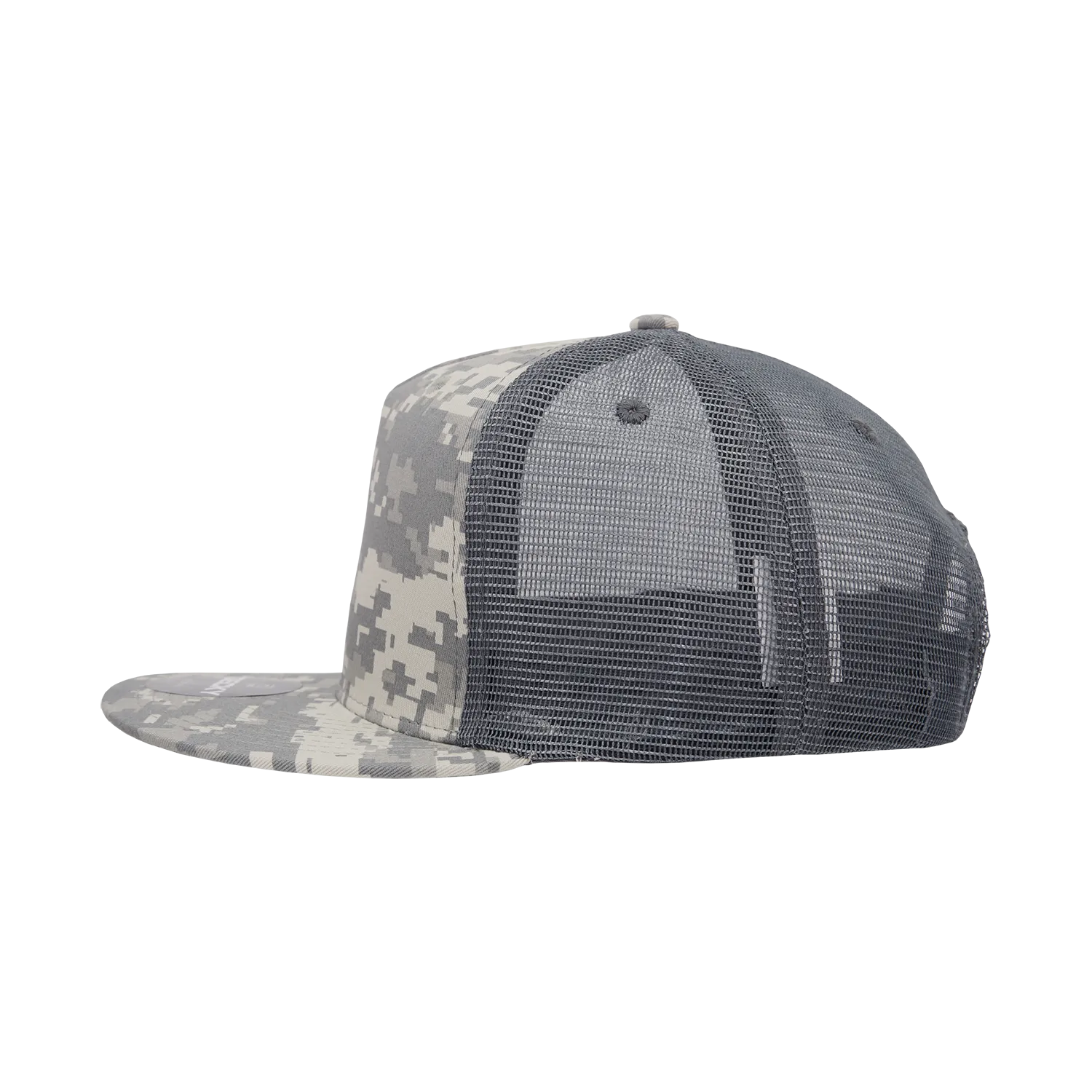 Decky 1040 5 Panel High Profile Structured Cotton Blend Trucker Hat