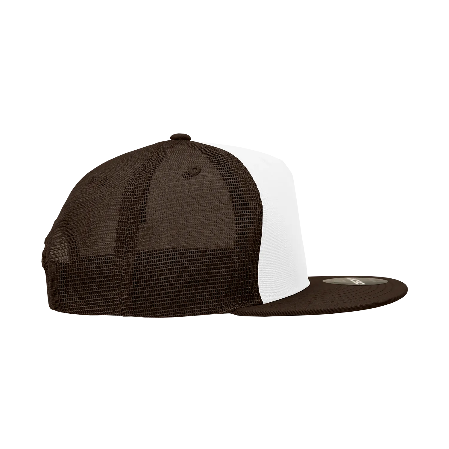 Decky 1040 5 Panel High Profile Structured Cotton Blend Trucker Hat