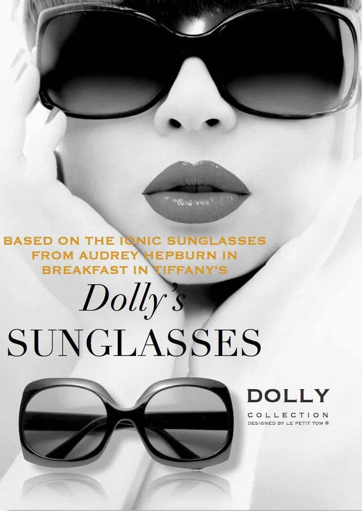 DOLLY by Le Petit Tom ® Retro SUNGLASSES black