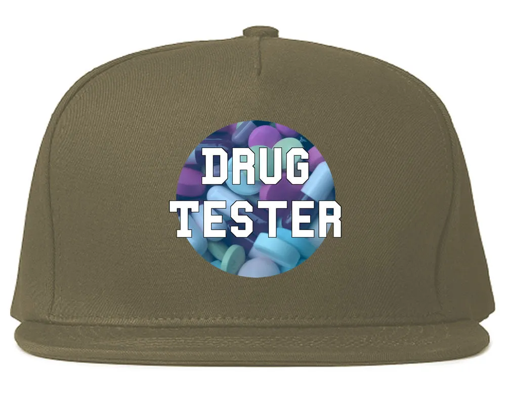 Drug Tester Pop Pills Snapback Hat