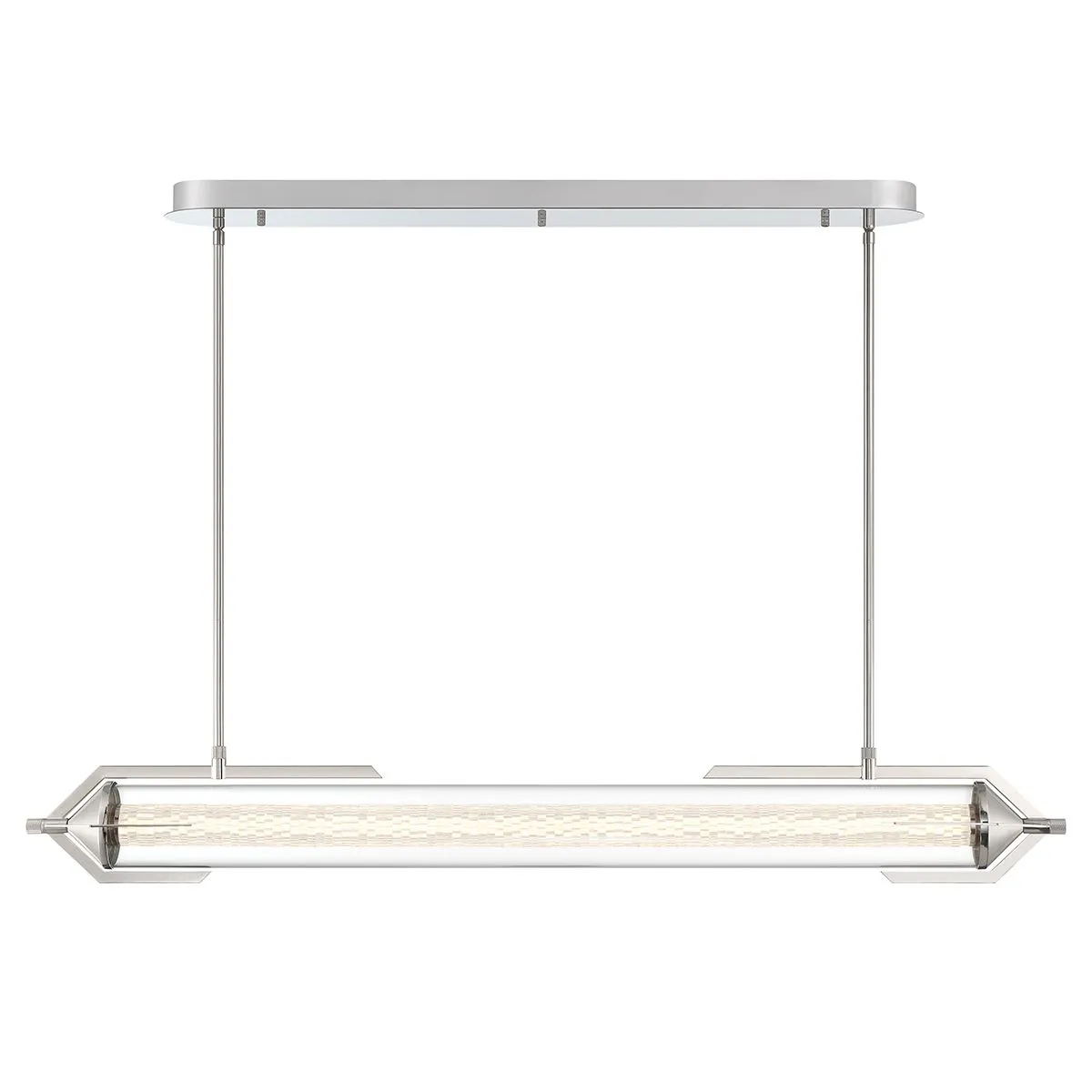 Espada 48 in. LED Chandelier Polished Nickel Finish