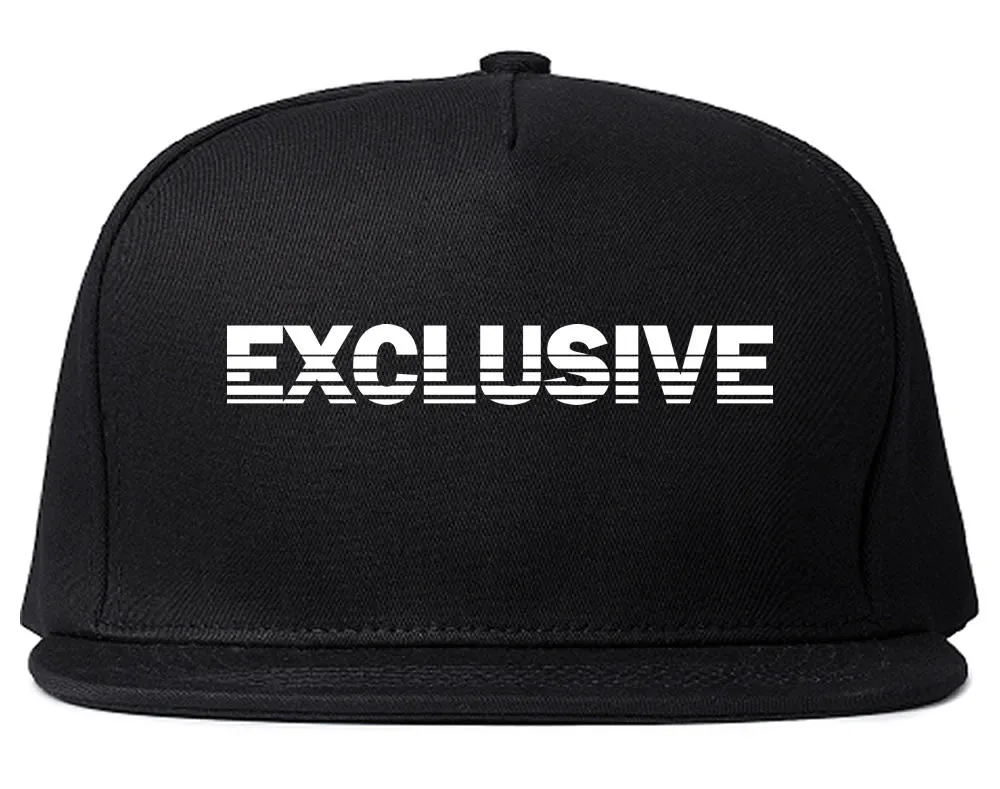 Exclusive Racing Style Snapback Hat