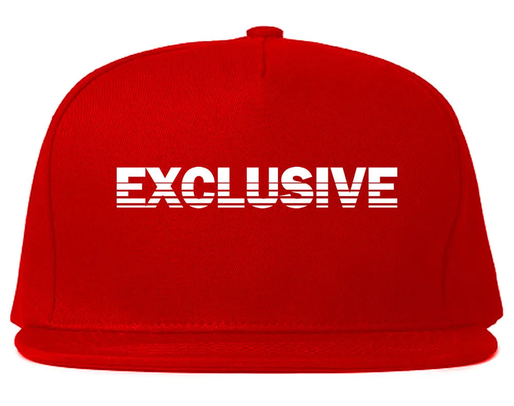 Exclusive Racing Style Snapback Hat