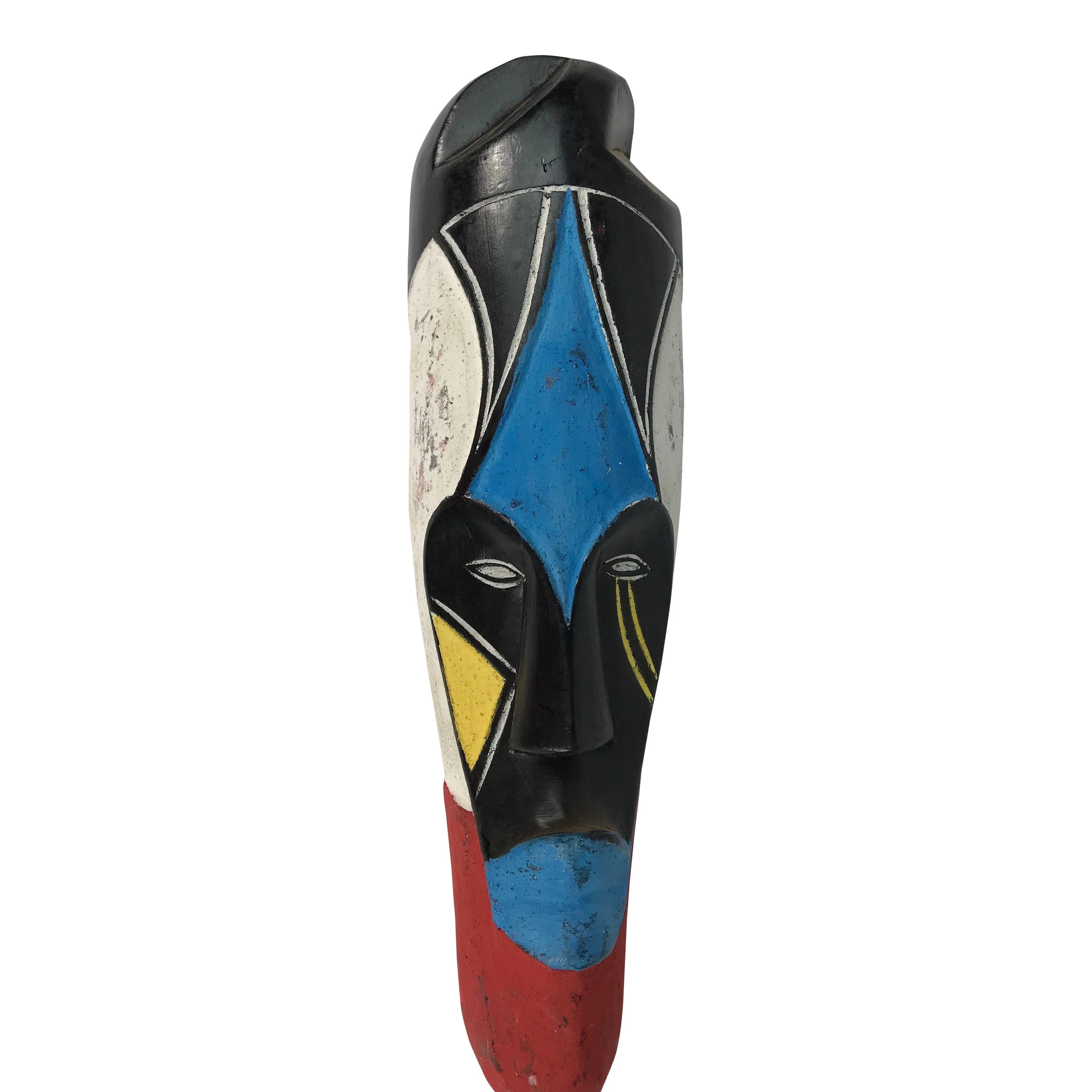 Fang Colorful African Mask