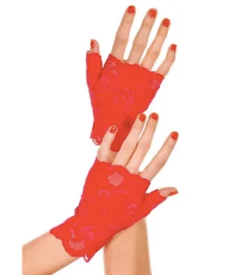 Fingerless Lace Gloves