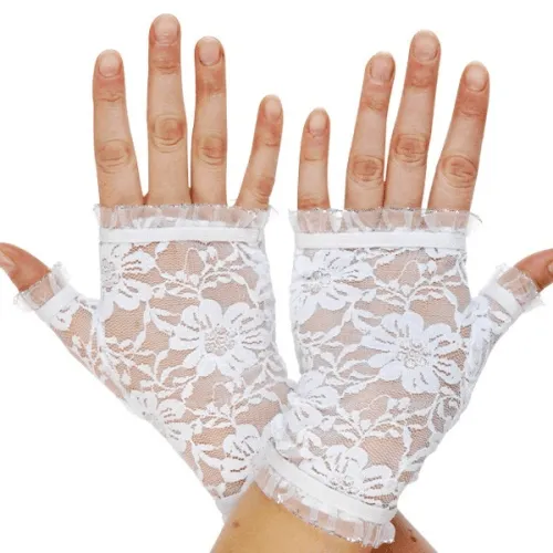 Fingerless Lace Gloves