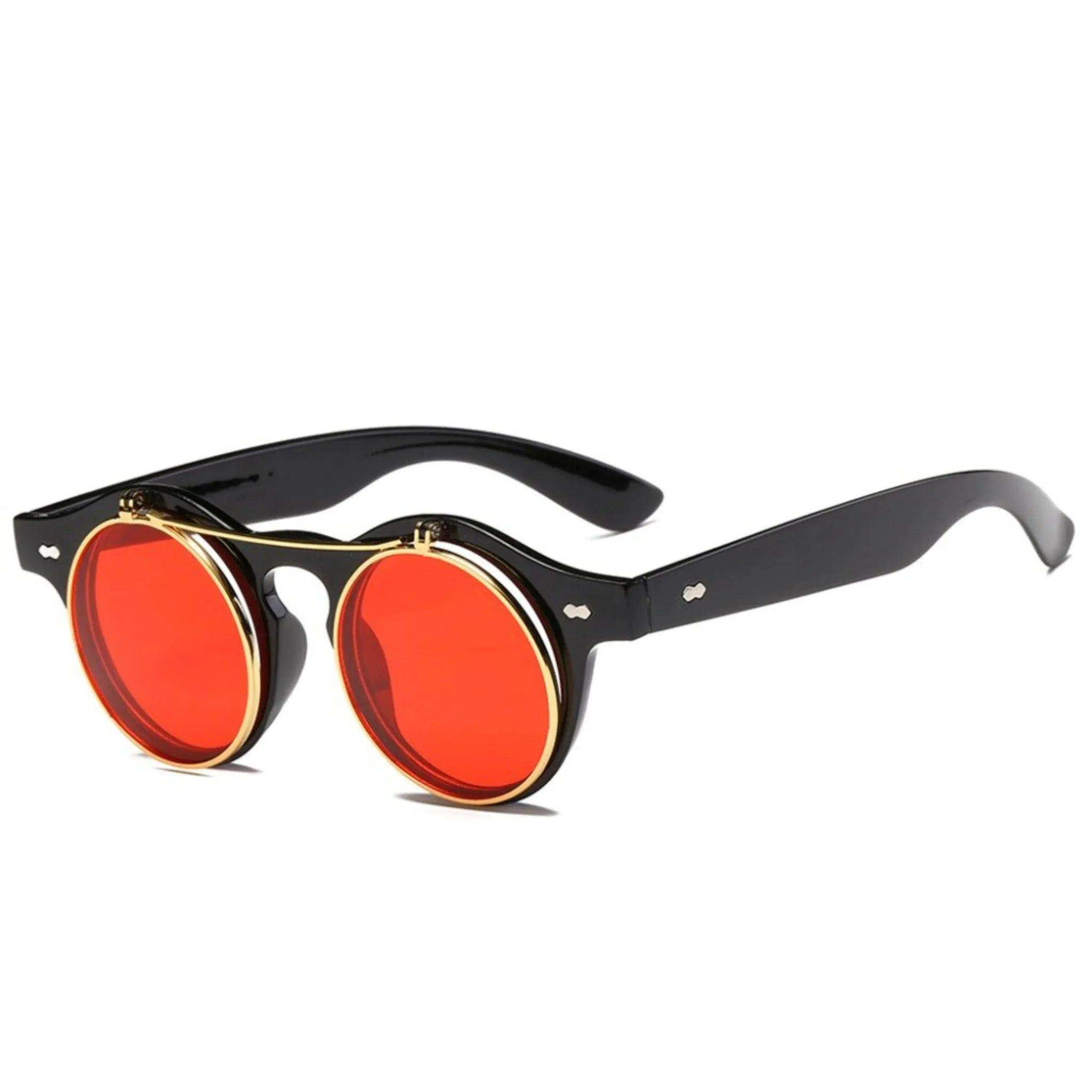 Flip Up Steampunk Sunglasses