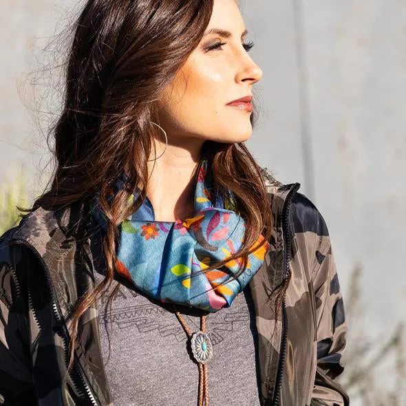 Fringe Scarves The Otomi Wild Rag - Chambray