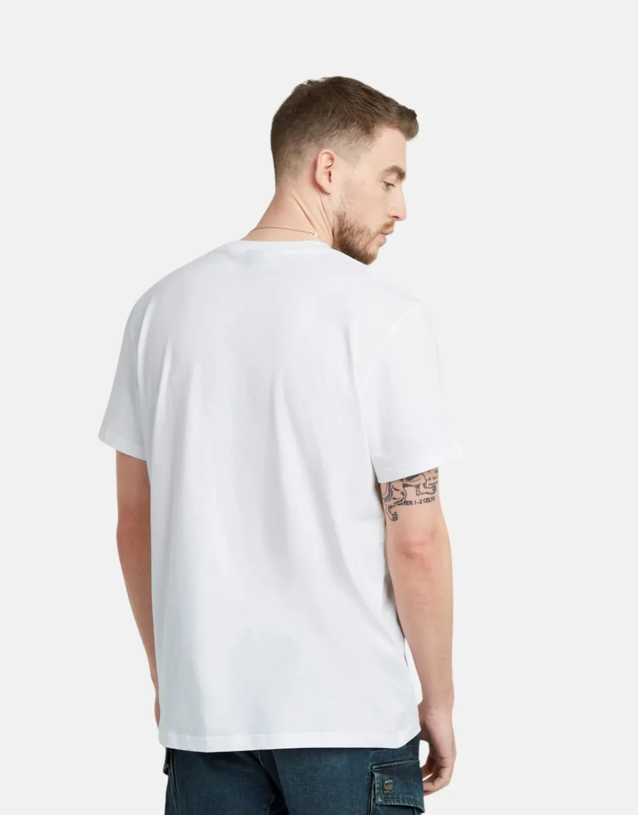 G-Star RAW Masks Graphic White T-Shirt