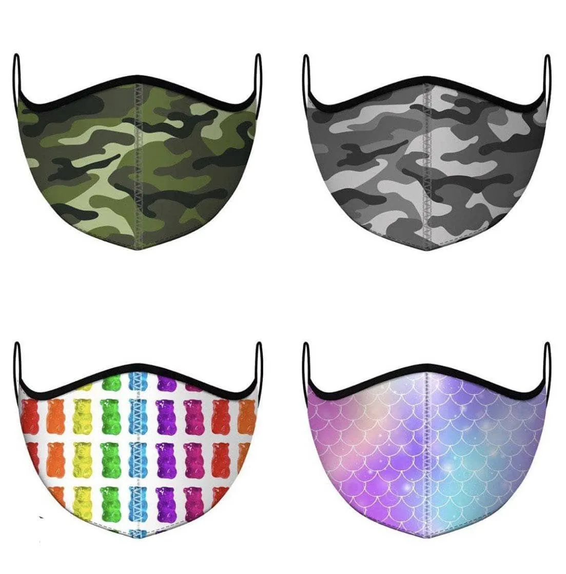 Graphic Print Mask (Kids 3-7)