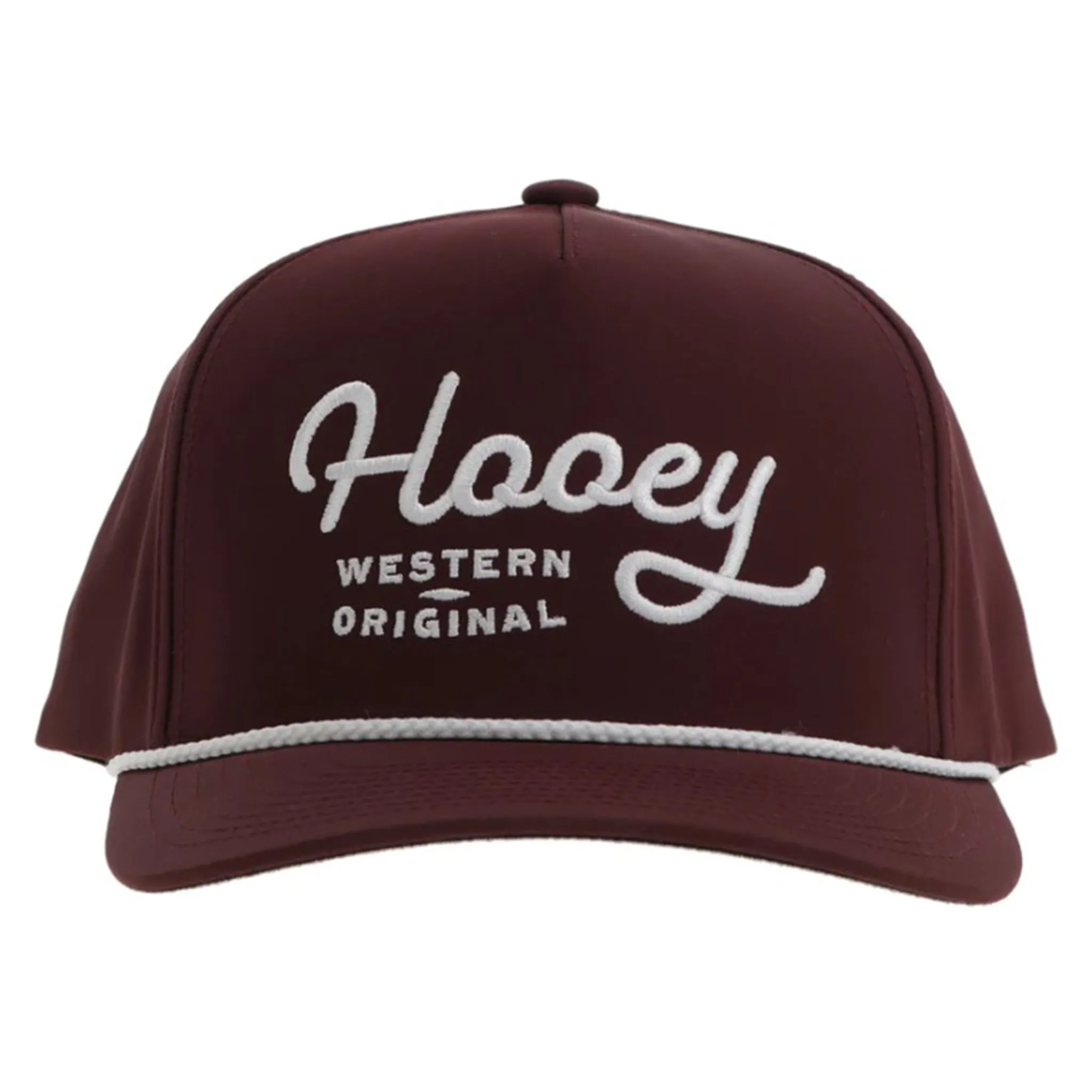 Hooey "OG" Maroon with White Hat