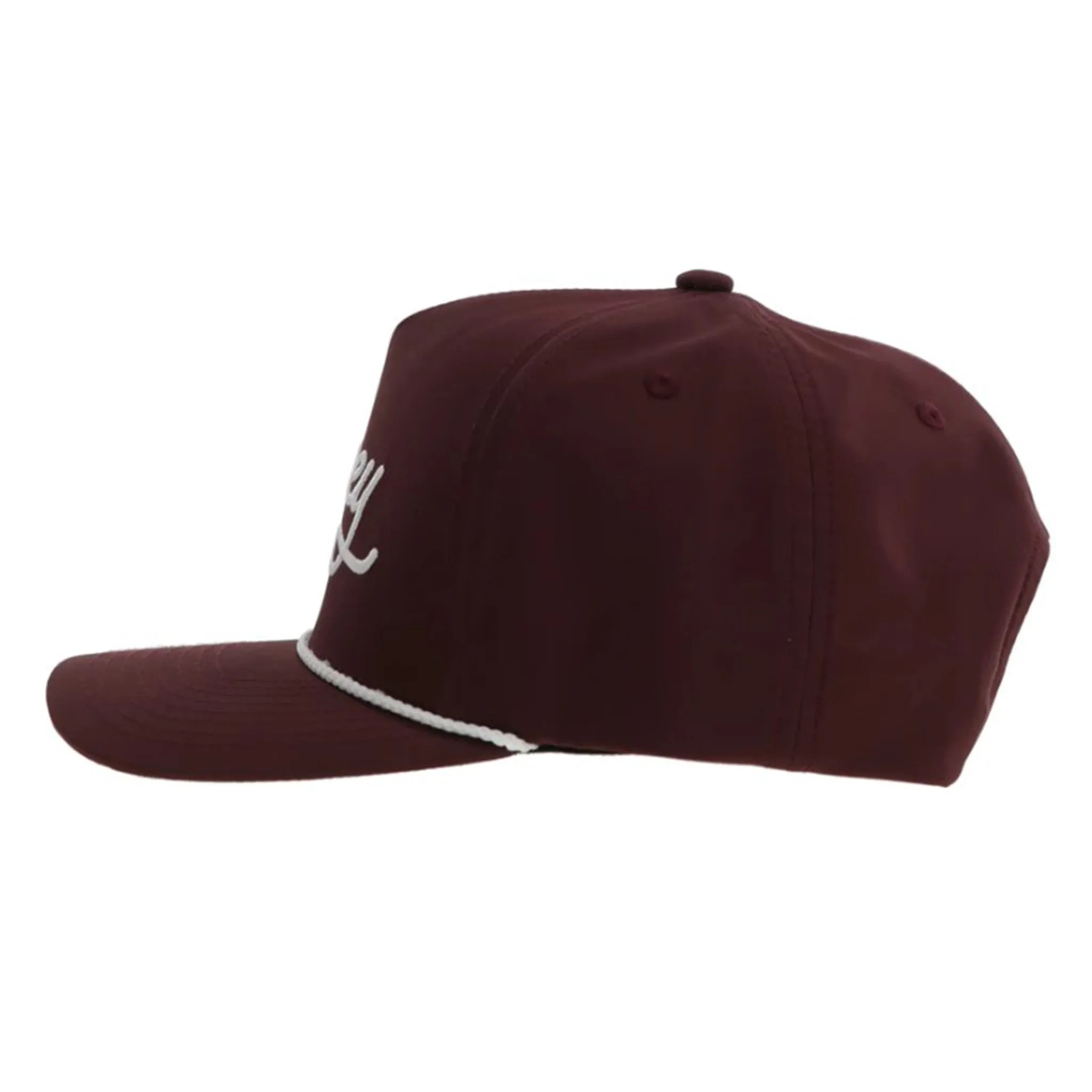 Hooey "OG" Maroon with White Hat