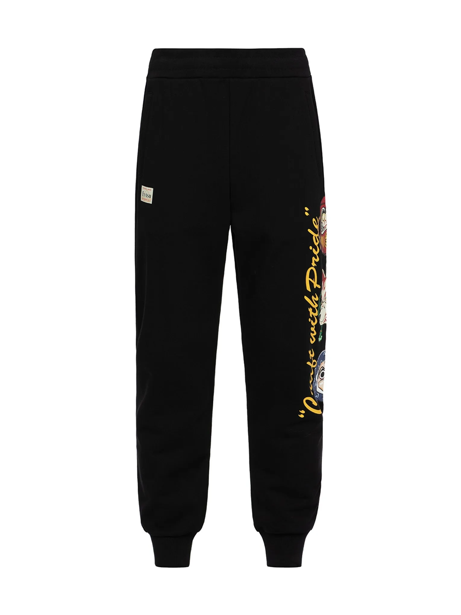 Hyottoko Festival Print Regular Fit Sweatpants